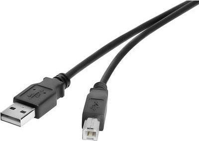 Produktbild Renkforce USB 2.0 Kabel (1x USB 2.0 Stecker A (0.30 m, USB 2.0, 2.50 W)