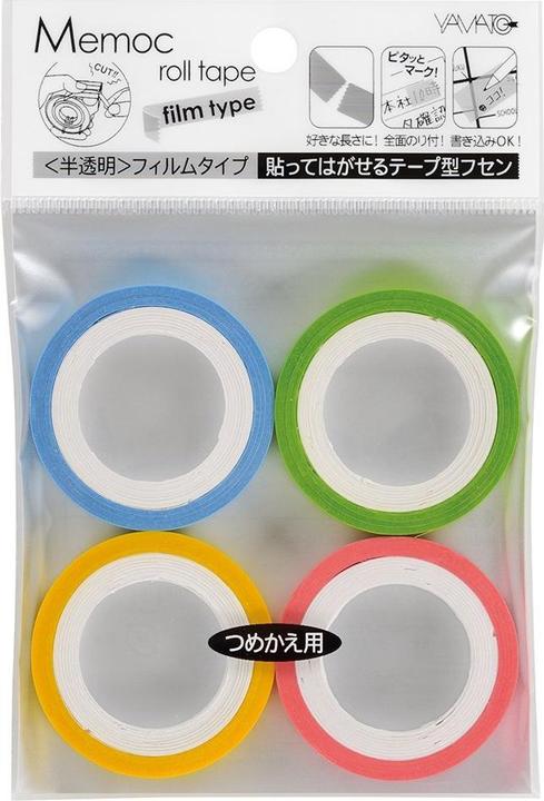 Actual product image NT Cutter Memoc Roll Tape Film Type