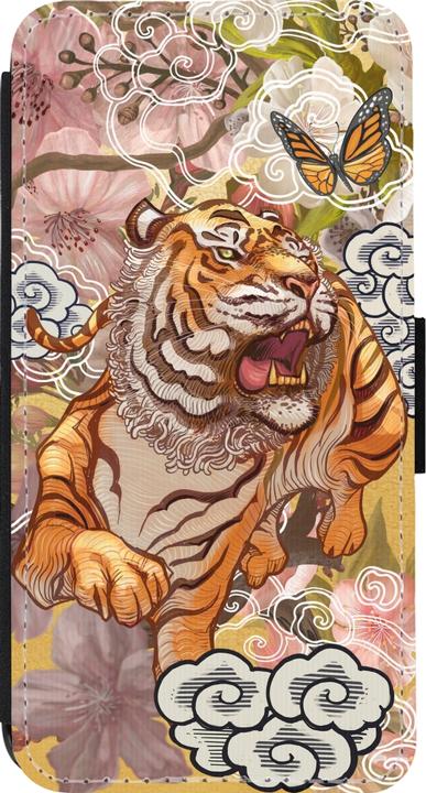 Image du produit PhoneLook Coque Wallet noir Spring 23 japanese tiger (Apple iPhone 13 Pro)
