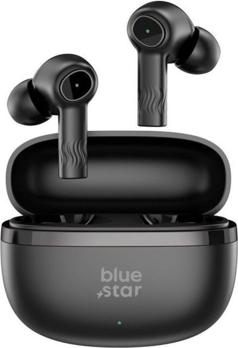 Actual product image Wired headphones Blue Star BLUE STAR wireless earphones bluetooth TWS ENC + ANC AC20E black (ANC, 5 h, Wireless)