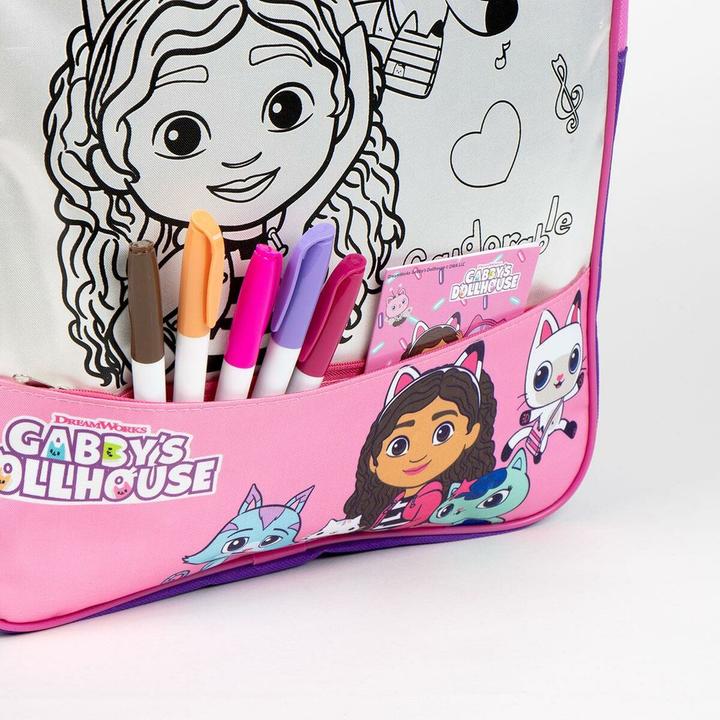Produktbild Cerdá Gabbys Doll House Diy backpack set