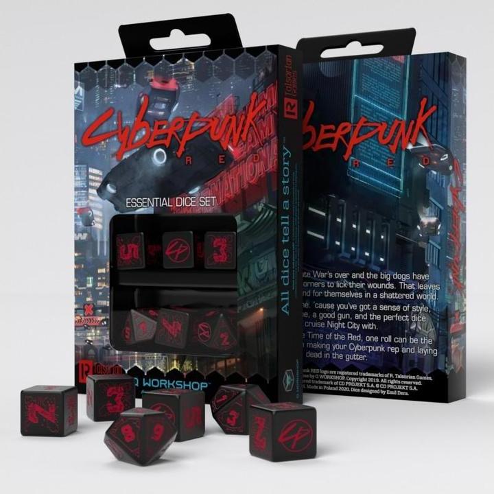Produktbild Q Workshop SCPE06 - Cyberpunk Rot: Night City Essential Set