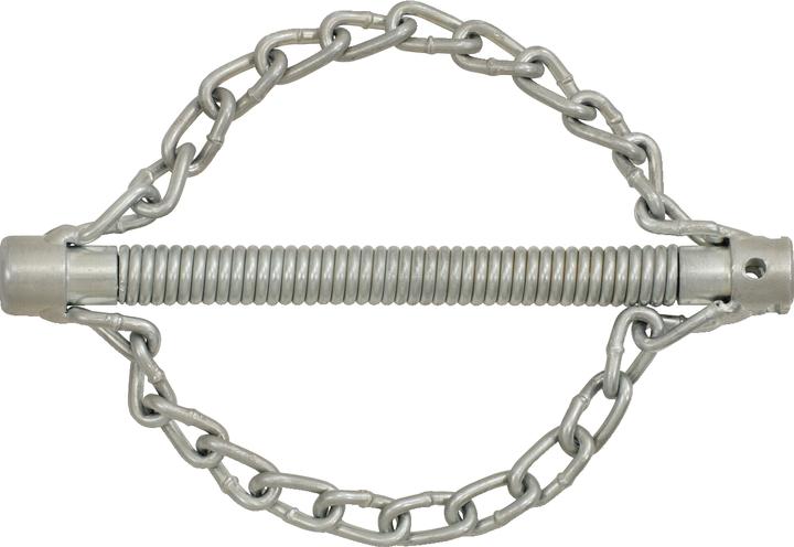 Produktbild KS Tools Kettenschleuderkopf mit glatter Kette, 2 Ketten, für Spirale 32 mm, Ø 50 mm (22.40 cm, 3.20 cm)