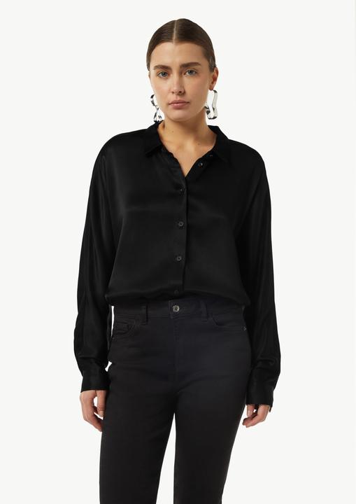 Immagine prodotto Comma Bluse Lange Satinbluse mit Fledermausärmeln (S)