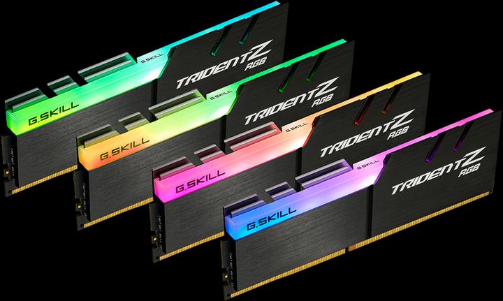 Actual product image G.Skill Trident Z RGB (4 x 16GB, 3200 MHz, DDR4-RAM, DIMM)