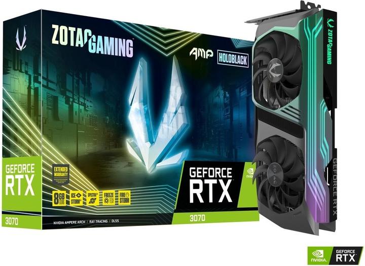Actual product image Zotac GeForce RTX 3070 AMP Holo (8 GB)