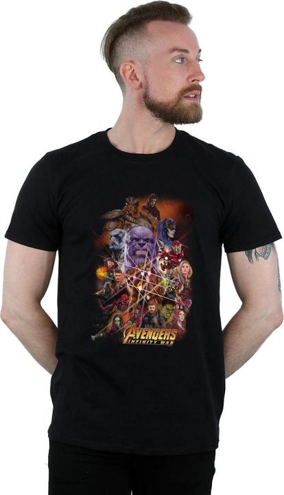 Produktbild Avengers Infinity War Charakter Poster TShirt (S)