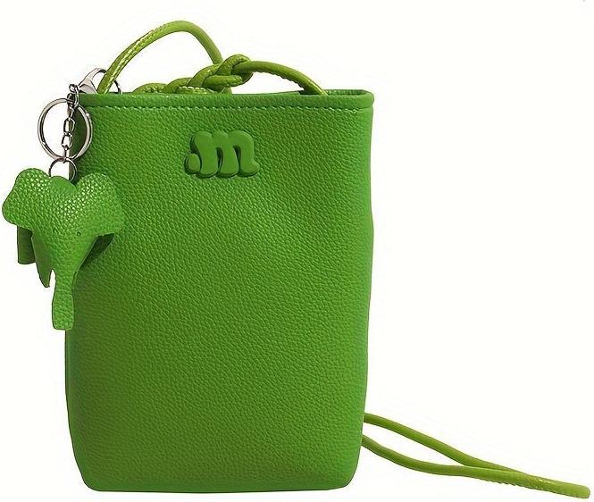 Immagine prodotto Only-Bags.Store Mini borsa a tracolla carina, borsa mobile a forma di elefante, borsa a tracolla a secchiello alla