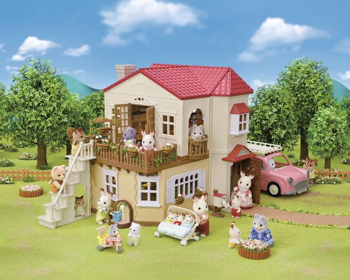 Actual product image Epoch A country house with a red roof