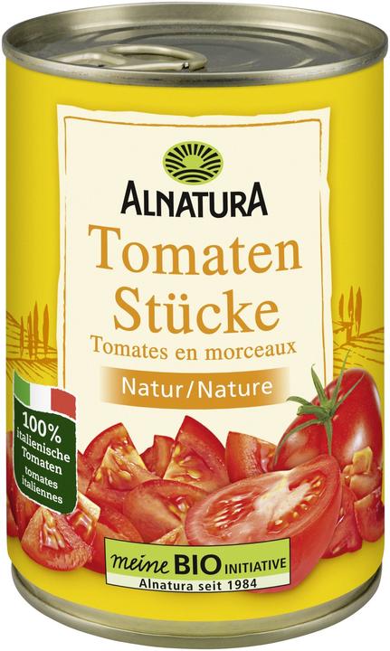 Produktbild Alnatura Bio Tomatenstücke 400g (400 g)