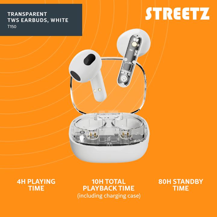 Actual product image Streetz T150 (No noise cancellation, 10 h, Wireless)