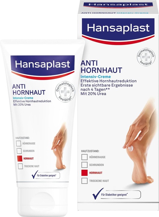 Actual product image Hansaplast Anti Callus Intensive (Foot cream & foot gel, 75 ml)
