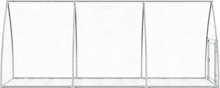 Produktbild vidaXL Klatka dla królików, srebrna, 300x105x120cm, stal galwanizowana