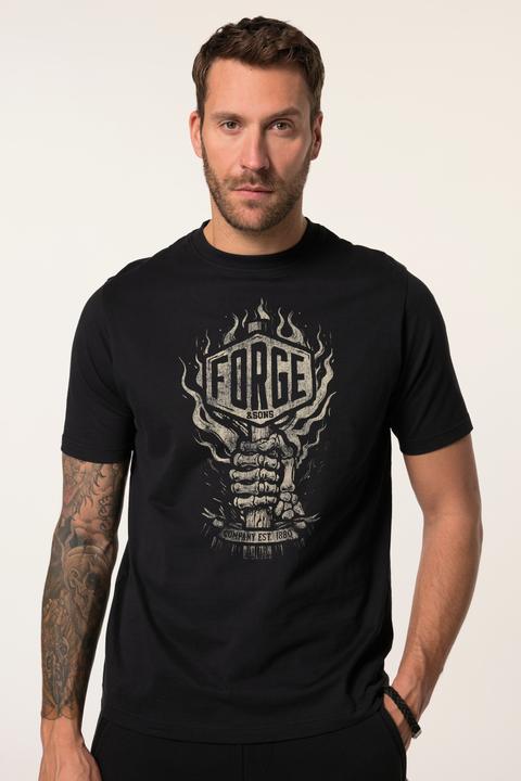 Actual product image JP1880 JP 1880 T-shirt, short sleeve, chest print, up to 8 XL (XL)