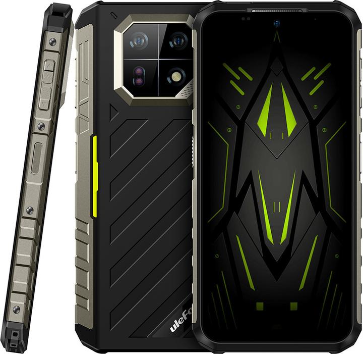 Produktbild Ulefone Armor 22 (256 GB, Grün, Schwarz, 6.58", Dual SIM, 4G)