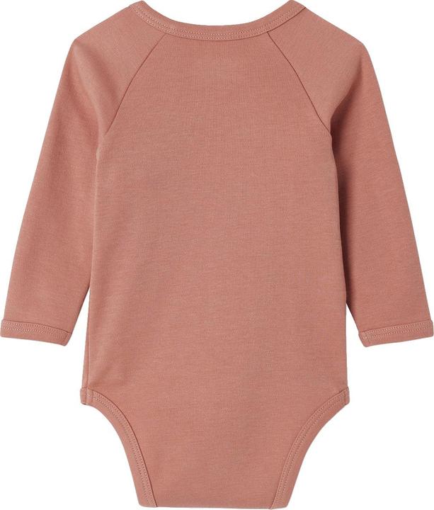 Actual product image Vertbaudet Bio-Kollektion: 5er-Pack Baby Wickelbodys mit langen Ärmeln (62)