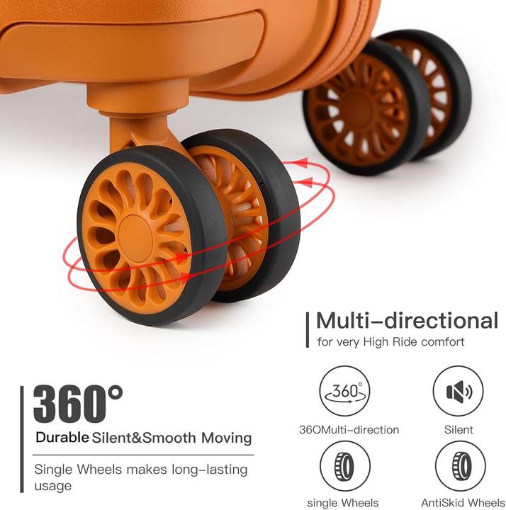 Produktbild Kono 4-teiliges Gepäckset mit Beautycase (105 l)