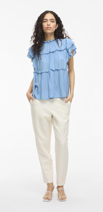 Actual product image Vila VIPRETA Stehkragen Oberteil mit angeschnittenen Ärmeln (42)