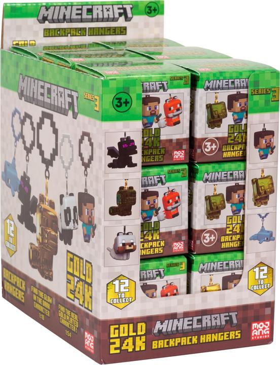 Actual product image Just Toys Minecraft Backpack Hangers S3 - assortiert