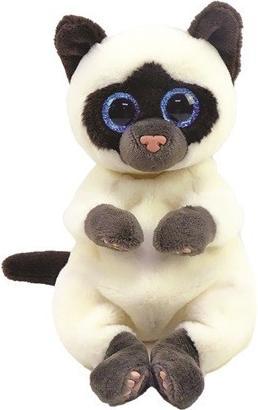 Actual product image Ty Beanie Babies Miso Siames Cat 15cm (15 cm)