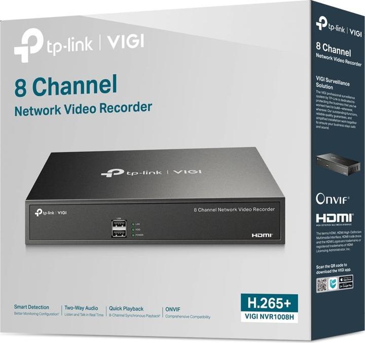 Produktbild TP-Link VIGI 8 (Netzwerk Videorecorder (NVR))