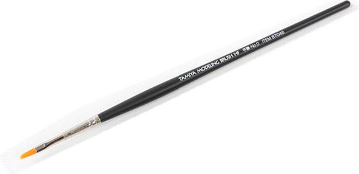 Actual product image Tamiya Flat Brush No.0 (High Finish)