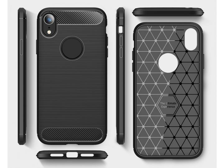 Produktbild Screenguard Carbon Brushed Soft TPU (Apple iPhone XR)