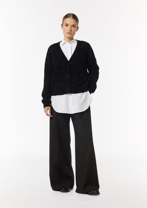Actual product image Comma Strickjacke Weite Strickjacke aus Effektgarn (M)