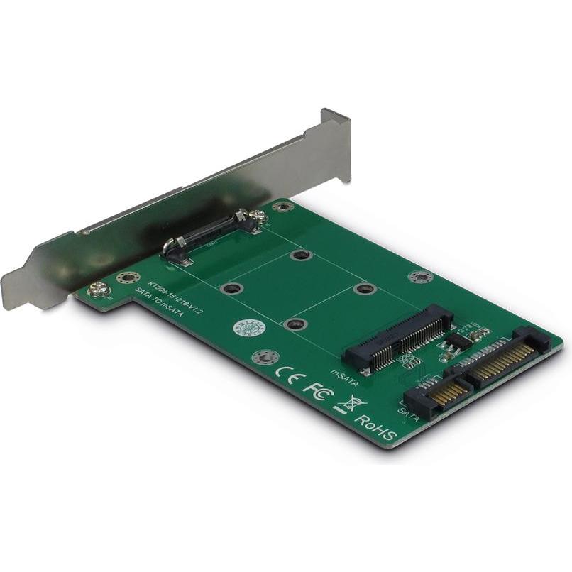 Intertech KT008A Schnittstellenkarte/Adapter Eingebaut mSATA, Kontrollerkarte