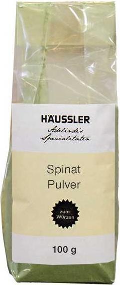 Produktbild Häussler Spinatpulver
