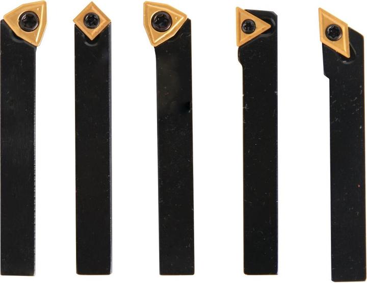 Image du produit Optimum Jeu de burins de tournage HM 8 mm, 5 pièces