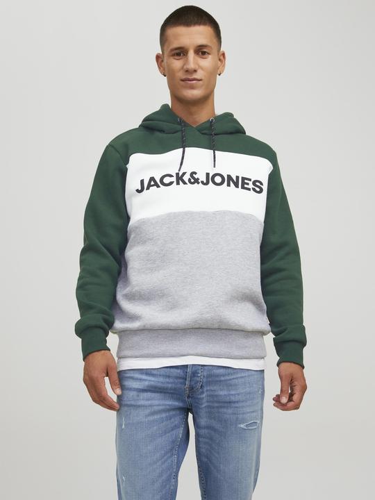 Image du produit Jack & Jones Sweat à capuche avec logo en couleur (XL)
