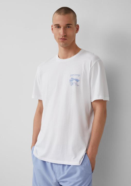 Produktbild S.Oliver T-Shirt T-Shirt mit kleinem Print (XXL)