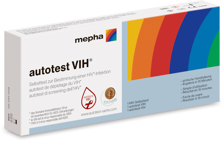 Mepha autotest VIH (1 x)