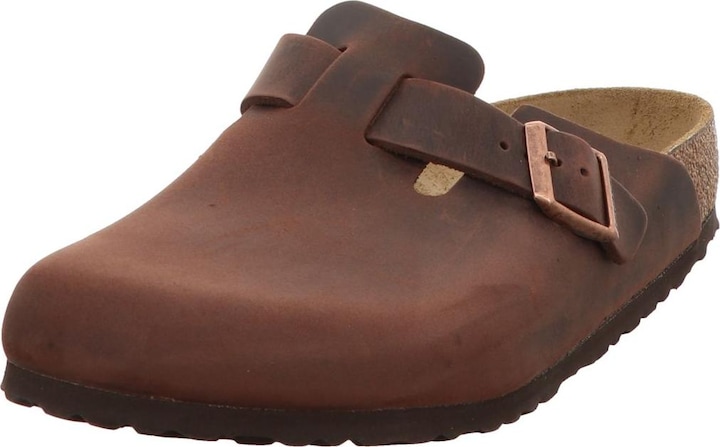 Actual product image Birkenstock Boston Nubuck Leather Normal (44)