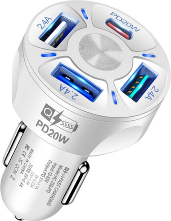 Produktbild EKO 32W Dreifach USB Autoladegerät 2.4A