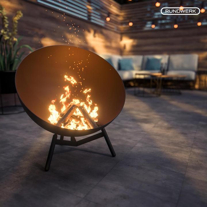 Image du produit Rundwerk Feuerschale für Garten und Terrasse (60cm) (60 cm)