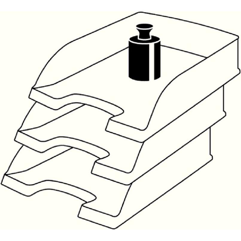 Thumbnail - Leitz, Dokumentenablage, Plus Briefkorb (A4)