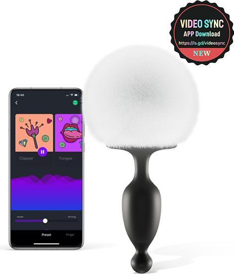 Immagine prodotto Magic Motion Bunny App Controlled Vibrating Bunny Tail Anal Plug