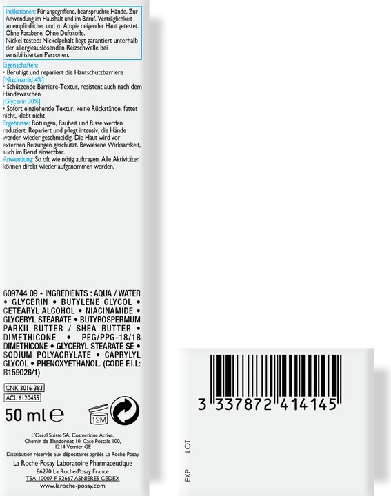 Actual product image La Roche Posay Cicaplast (50 ml)
