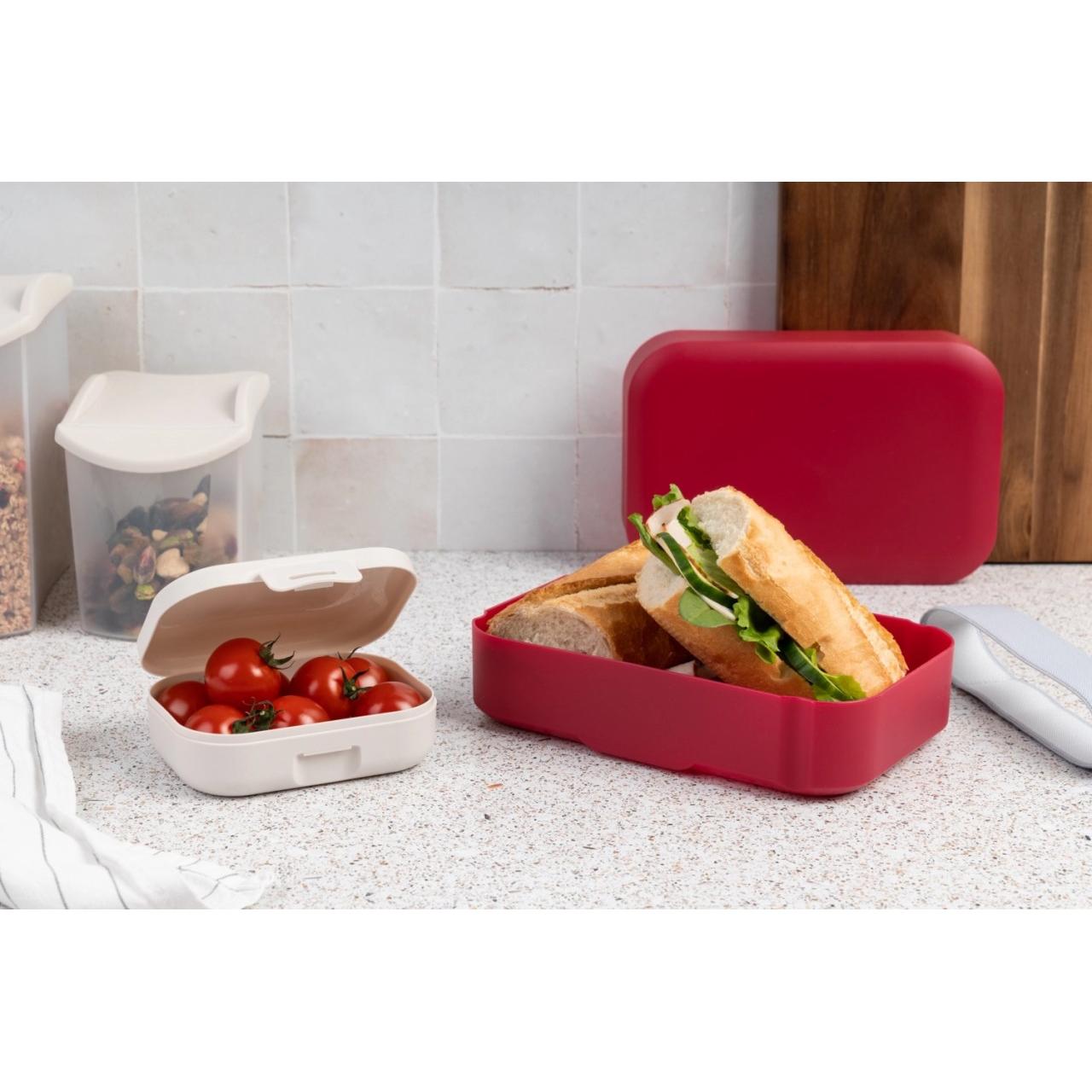 Thumbnail - Amuse Lunchbox Basic, Lunchbox, Rot
