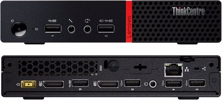 Produktbild Lenovo ThinkCentre M715q Tiny (AMD Ryzen 5 2400 GE, 8 GB, 256 GB)