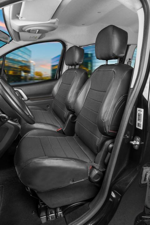 Produktbild Walser Premium Autositzbezug für Mercedes-Benz Sprinter 02/2018- vorne + Armlehnenbezug
