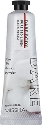 Produktbild Missha Moisturizing Hand Cream Dare Body Pure Bed Linen - 30 Ml (30 ml)
