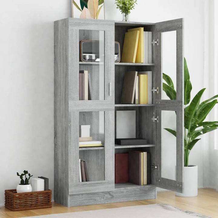 Produktbild vidaXL Vitrinenschrank (82.50 x 30.50 x 150 cm)