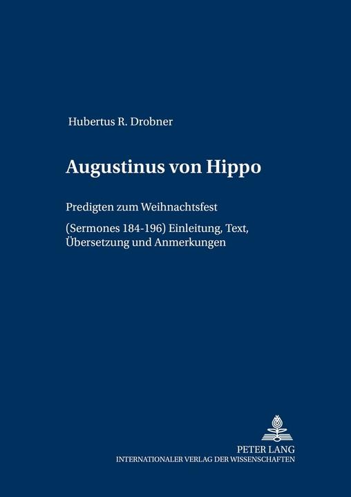 Produktbild Augustinus von Hippo (Deutsch, Hubertus Drobner, 2003)