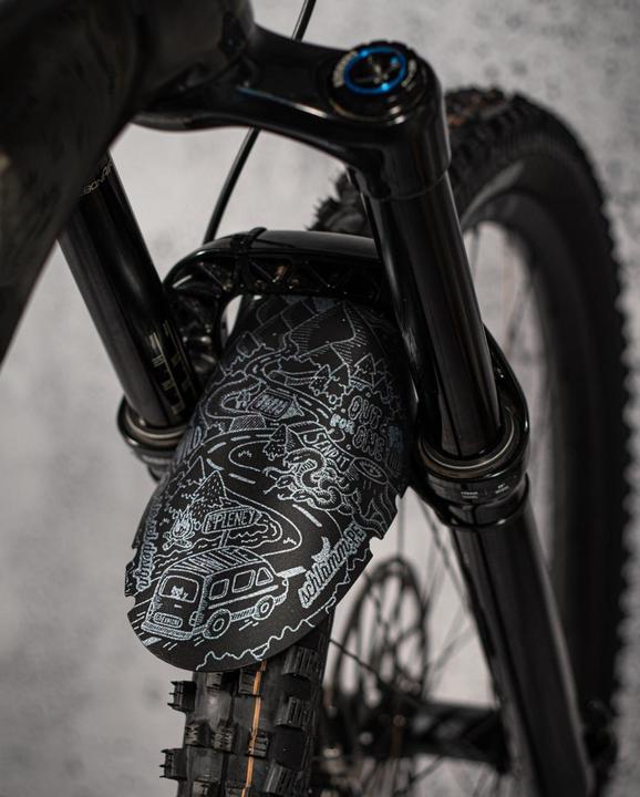 Actual product image rie:sel design schlamm:PE Mudguard Schutzblech (Front mudguard)