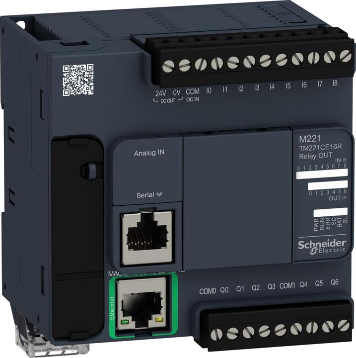 Produktbild Schneider Electric CONTROLLER M221-16IO RELAY ETHERNET