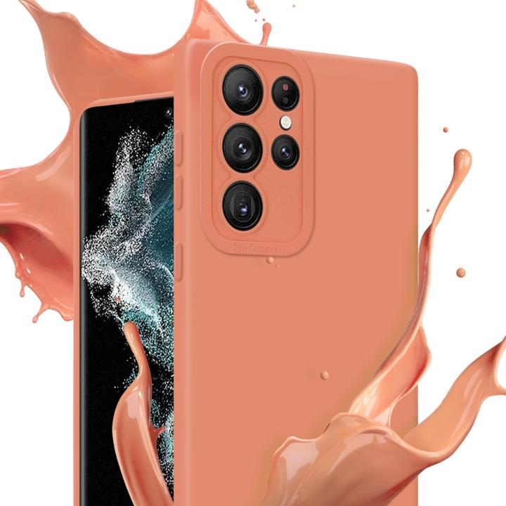 Produktbild Cadorabo Hülle für Samsung Galaxy S22 ULTRA im TPU Fluid LM162 Style (Samsung Galaxy S22 Ultra)