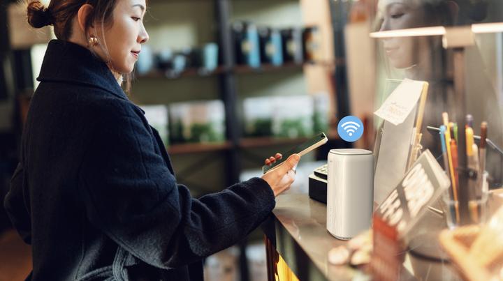 Actual product image Acer Connect X6E 5G CPE EU Plug